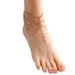 Beach Temperament Crystal Multi-layer Fringed Chain Foot Decoration Ethnic Style Bride Finger Metal Anklet_ipsvogv.com