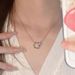S Pure Silver Mobius Necklace With Feminine Temperament, Niche Design, Exquisite Versatile, High-end Autumn And Winter_ipsvogv.com
