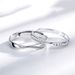 Mobius Silver For Men And Women's Tail Valentine's Day Gift Couple Live Ring_ipsvogv.com