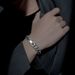 Titanium Steel Non-Fading Bracelet NK Cuban Chain Trendy Cool Men's Thick Hip-Hop Women's Flat Style Jewelry_ipsvogv.com