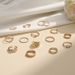 Hot Selling New Fashionable Butterfly Diamond Set Of 15 Pieces, Personalized Joint Flower Tail Ring For Women_ipsvogv.com