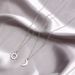 Simple Hollow Sun And Moon Couple Necklace, Sun, Moon And Stars Collarbone Chain Set Necklace_ipsvogv.com