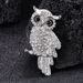 Hot Selling High-end Luxury Alloy Full Diamond Inlaid Animal Brooch Women's Clothing Pin Versatile Accessory_ipsvogv.com