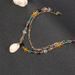 Fashionable Accessories, Personalized And Minimalist Beach Shell Foot Decorations, Colorful Acrylic Bead Ankle Chains_ipsvogv.com