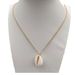 Shell Necklace, Simple Natural Style, Conch Pendant, Collarbone Chain, Long And Short Shell Necklace For Women_ipsvogv.com