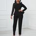 Women's Clothing long-sleeved temperament mesh stitching beading slimming banquet large size_ipsvogv.com