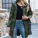 Women's Clothing autumn and winter new hooded waist rainproof clothing zipper women's raincoat outdoor mountaineering clothing jacket_ipsvogv.com