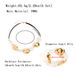 Jewelry Retro Exaggerated Round Bead Bracelet Irregular Smooth Clavicle Chain Necklace_ipsvogv.com