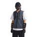 Men's Clothing colorful reflective workwear vest jacket for men and women loose and versatile multi pocket sleeveless waistcoat stand collar vest_ipsvogv.com