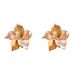 French Personalized Color Oil Painting Artistic Style Baked Paint Flower For Women, High-end Versatile Temperament_ipsvogv.com