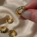 Earring S Sterling Sier French Emerald Crystal Women Fashion Court Earrings High Sense_ipsvogv.com