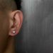 Handsome Earrings For Men, Trendy, Cool, High End, Personalized, Single Men's Titanium Steel Non Fading Couple Earrings,_ipsvogv.com