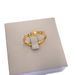 2024 Lingering Fan Flower Pearl Ring Light Luxury Niche New Chinese Style Jewelry_ipsvogv.com
