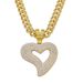 New Hip Hop Creative Personalized Heart Pendant Necklace_ipsvogv.com