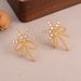 Brilliant Nebula Earrings Summer High End Starlight Snowflake Earrings Versatile Meteor Light Luxury High End Women's Jewelry_ipsvogv.com