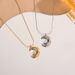 Starry Moon, Little Crescent Claw Diamond, Light Luxury Necklace For Women, Colorless Clavicle Chain, Niche Design,_ipsvogv.com