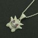 Childhood Memories Diamond Necklace, 3D Pet Elf Geng Gui Pendant, HIPHOP Hip Hop Necklace Accessories_ipsvogv.com