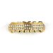 Unisex Jewelry Fashion diamond gold teeth playing card suit shape spades red peaches plums square A hip hop jewelryHIPHOP tooth_ipsvogv.com