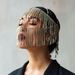 Novel Accessories Beautiful Tassel Diamond mask Fashionable All-match Full Face Rhinestone mask for Women_ipsvogv.com