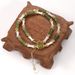 Bamboo Peridot Shell Round Beads Natural Stone Bracelet Necklace Set Female Adjustable_ipsvogv.com