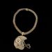 rugby Helmet Alloy Super Large Pendant With Exaggerated Personality And Domineering Men's Diamond Cuban Chain_ipsvogv.com