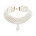 Personalized Versatile Jewelry, Geometric Beaded Necklace, Simple And Multi-layered Irregular Pearl Pendant, Necklace_ipsvogv.com