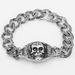 Men's Jewelry Old Stainless Steel Skull Bracelet Personality Niche Skull Jewelry_ipsvogv.com