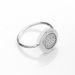 White Copper Plated Silver Ring Ring Fashionable Temperament Style_ipsvogv.com
