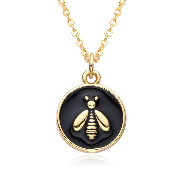 Unisex Fashion Oil Drop Jewelry Pendant Oil Drop Bee Accessories Necklace_ipsvogv.com