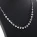 High Gloss Rhinestone Necklace Korean Style Elegant Noble Collarbone Chain Temperament Inlaid Diamond Bride Jewelry For Women_ipsvogv.com
