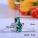Cao Shiqi Colorful Topa Stone Diamond Female Creative Personality Inlaid Rainbow Ring_ipsvogv.com