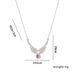 Necklace For Women, Light Luxury, Niche, Moonlight Stone, Angel Wings, Instagram, Trendy Internet Celebrity, Same Style_ipsvogv.com