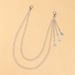 Fashion Personalized Giraffe Pendant Accessories, Double-layer Metal Chain, Versatile And Trendy Pants Chain_ipsvogv.com