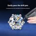 Classic Six Claw D Color Mosonite for Women's Pure Silver Gold Plated Earrings_ipsvogv.com