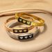 Titanium Love Drop Oil Inlaid With Diamond, Versatile Stainless Steel Bracelet, Non Fading Accessory_ipsvogv.com