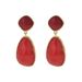 Geometric women's style with personalized inlay design, niche high-end feeling, versatile earrings_ipsvogv.com