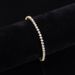 Bright Moissanite Bracelet Gold S925 Sterling Silver Gold Plated Hip Hop Tennis Chain 2.7mm Fully Inlaid Bracelet_ipsvogv.com