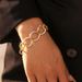 Light Luxury Design With Exaggerated Diamond Studded Bracelet, Titanium Steel Gold-plated, Fashionable And Versatile,_ipsvogv.com