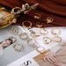 New Animal Drip Oil Diamond Flower Set Of 16 Pieces Open Joint Ring_ipsvogv.com