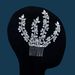 Bridal Headdress Handmade Rhinestone Claw Chain Comb Gold Insert Comb Dress Accessories Styling Hair Accessories_ipsvogv.com