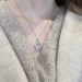 New Style~Natural High Ice Jadeite Pendant Necklace With Agate Oval Inlay, Long Chinese Style Alice Collarbone Chain_ipsvogv.com