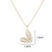Korean Style Heart Full Of Zircon Exquisite Necklace For Women's Light Luxury Niche High-end Versatile Collarbone Chain_ipsvogv.com