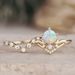 Sanjie Light Luxury Style S Silver Plated Australia Treasure Edge White Diamond Ring Women's Fashion Crown Jewelry_ipsvogv.com