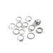 Eye 8 Full Diamond Cross 12 Combination Set Joint Ring_ipsvogv.com