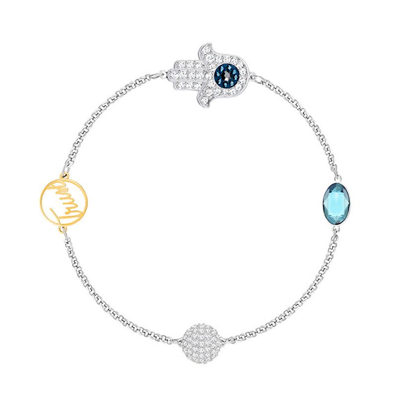 Devil's Eye Lucky Palm Bracelet Female Hamsa Hand Bracelet Female_ipsvogv.com