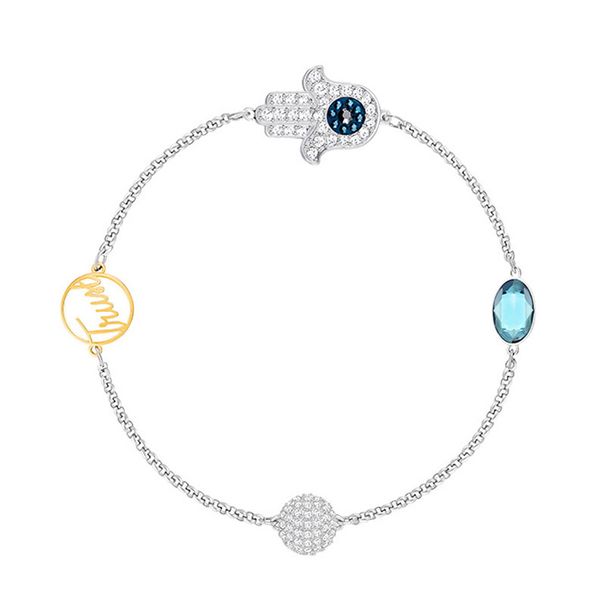 Devil's Eye Lucky Palm Bracelet Female Hamsa Hand Bracelet Female_ipsvogv.com