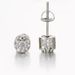 Hip Hop Zircon Thread for Men Women Round Full Diamond Gold Plated and Earrings_ipsvogv.com