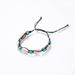 New Personalized And Fashionable Turquoise Beads Handmade Weaving Shell Feet Chains_ipsvogv.com