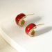 Earrings Silver Ankela Red Zircon Earrings Light Luxury Autumn and Winter Niche Ins Earrings Women's High-end Jewelry_ipsvogv.com