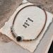 Original Retro New Chinese Tiger Eye Stone Beaded Necklace Female Clavicle Necklace Simple Fashion Niche Hot Girl Personality Accessories_ipsvogv.com